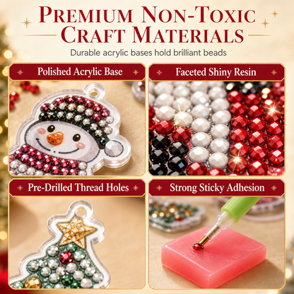 24-Day Christmas Countdown Ornament DIY Kit🎄🎅📅