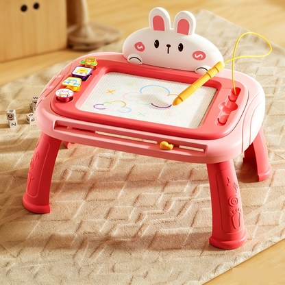 ✨🎨 Kids Magnetic Drawing Board – Pen & 4 stamps included ✨