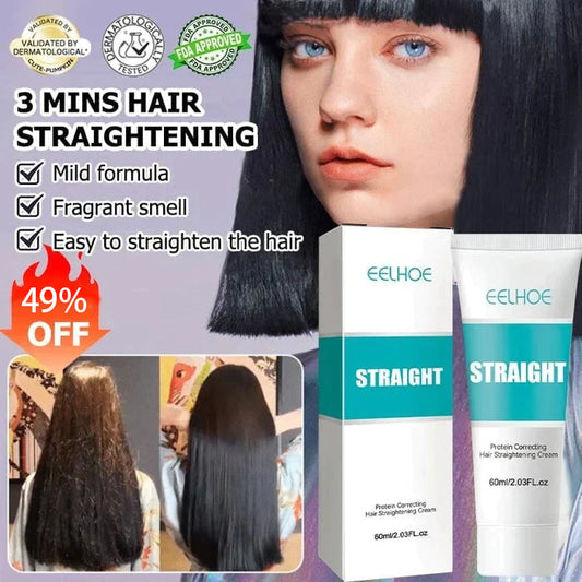 ✨HEIßER VERKAUF 49% RABATT✨Seiden- und Keratin-Haar-Glättungscreme